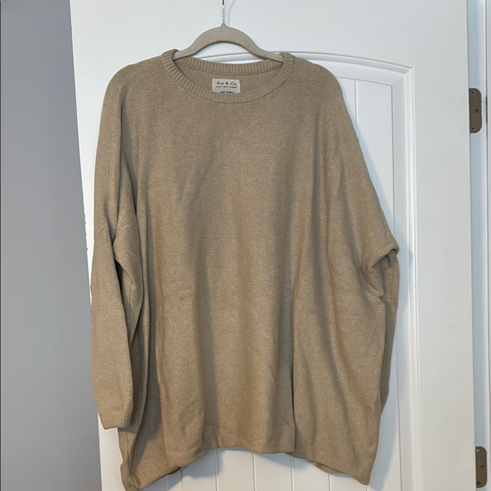 Avy & Co cotton oversized knit